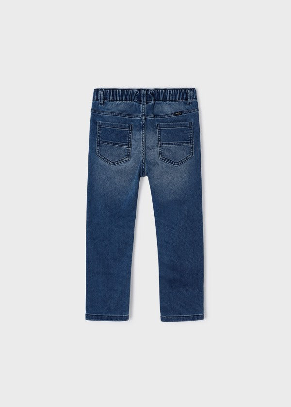 Boy's (2-9) Soft Denim Jogger Pants