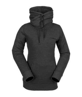 Ladies Tower Pullover Fleece Sweater - Black