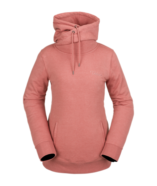 Ladies Tower Pullover Fleece Sweater - Earth Pink