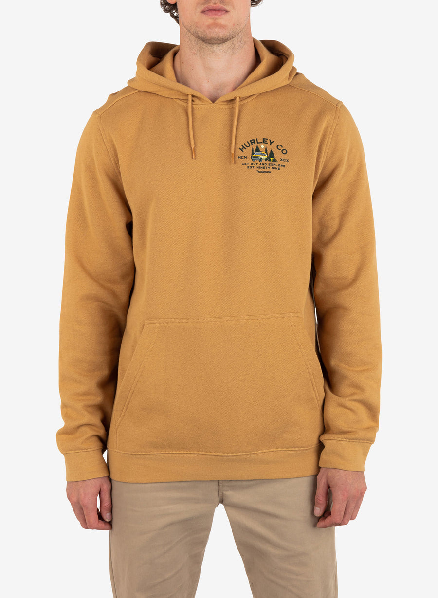 Men's Campin Fleece Pullover - Earthstone