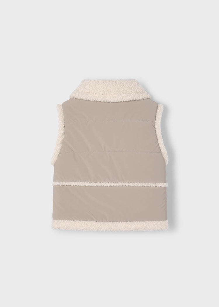 Girl's (2-10) Sherpa Lined Vest