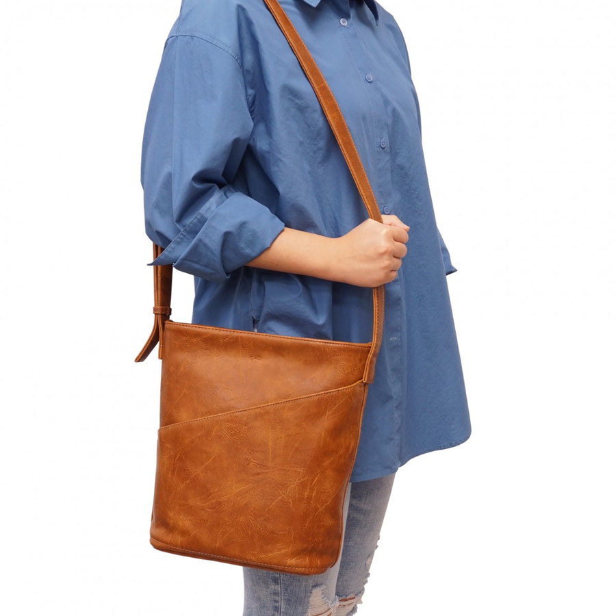 Martha Hobo Purse - Saddle Tan