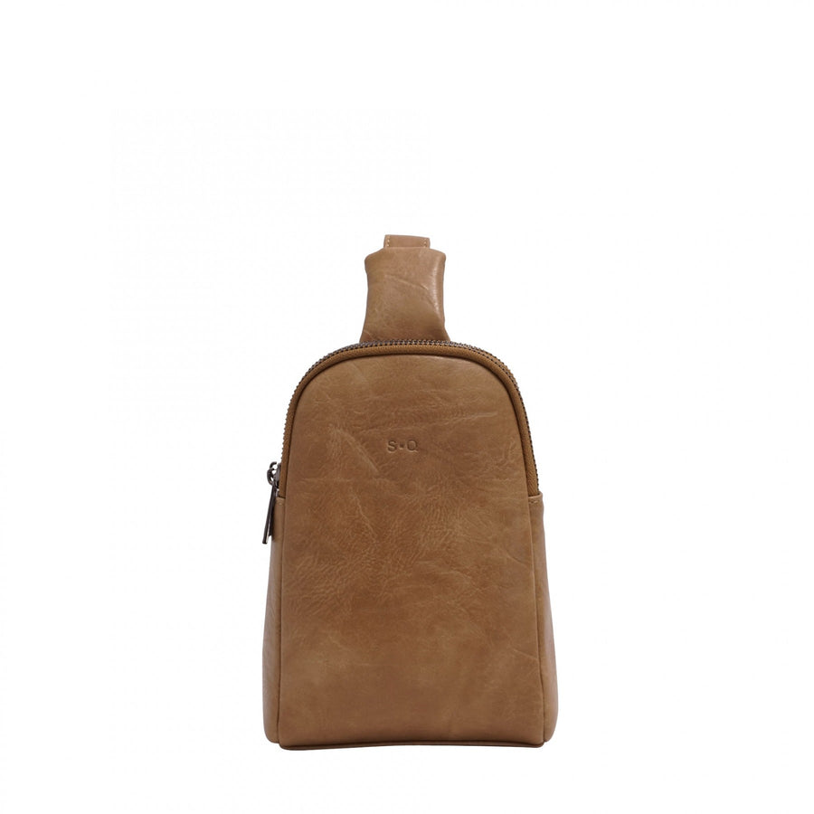 Ladies Thea Sling Bag - Dark Sand