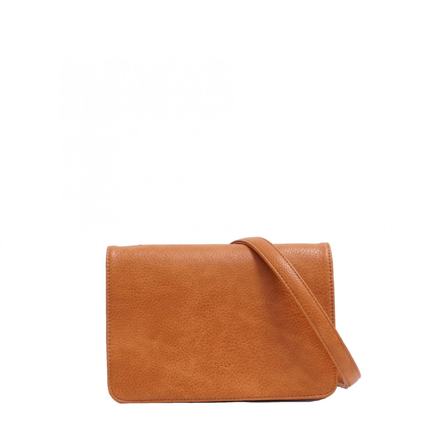 Ladies Adele crossbody - Cognac