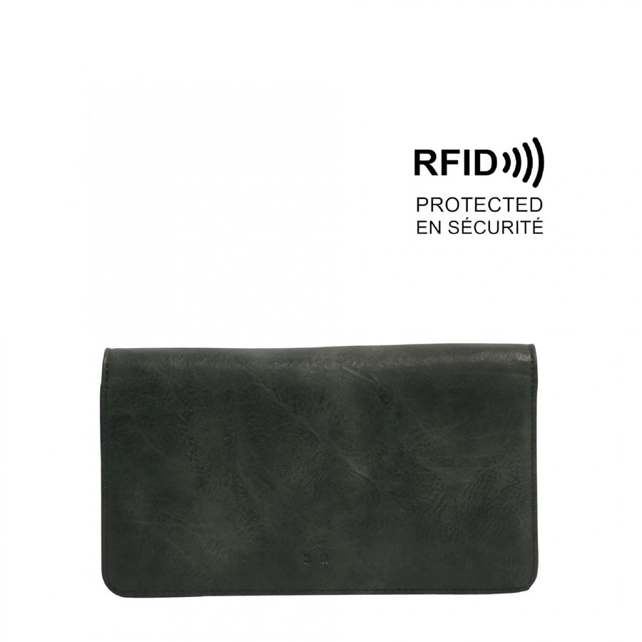 Rosina 2 in 1 Crossbody Wallet - Thyme