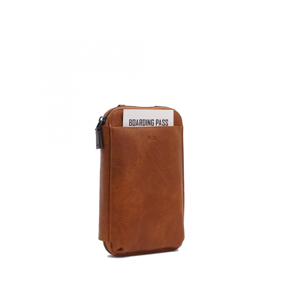 Winzley Passport Pouch - Camel