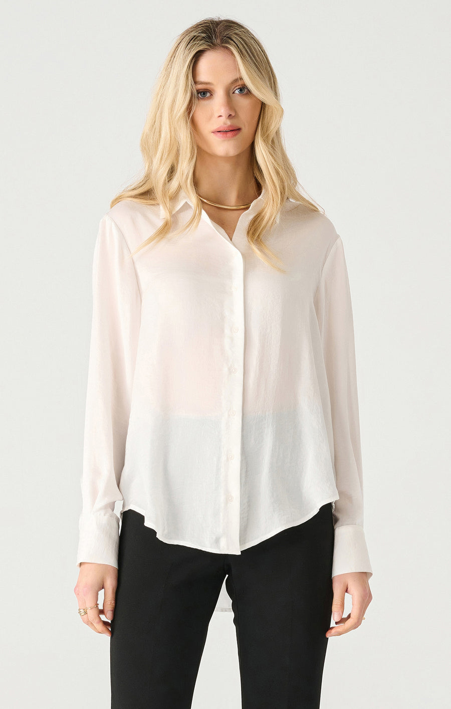 Ladies Satin Blouse