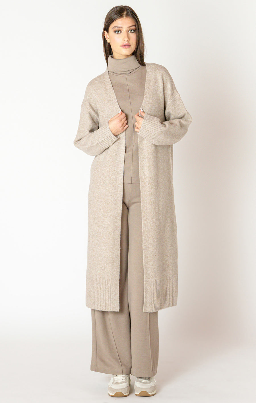 Ladies Longline Cardigan
