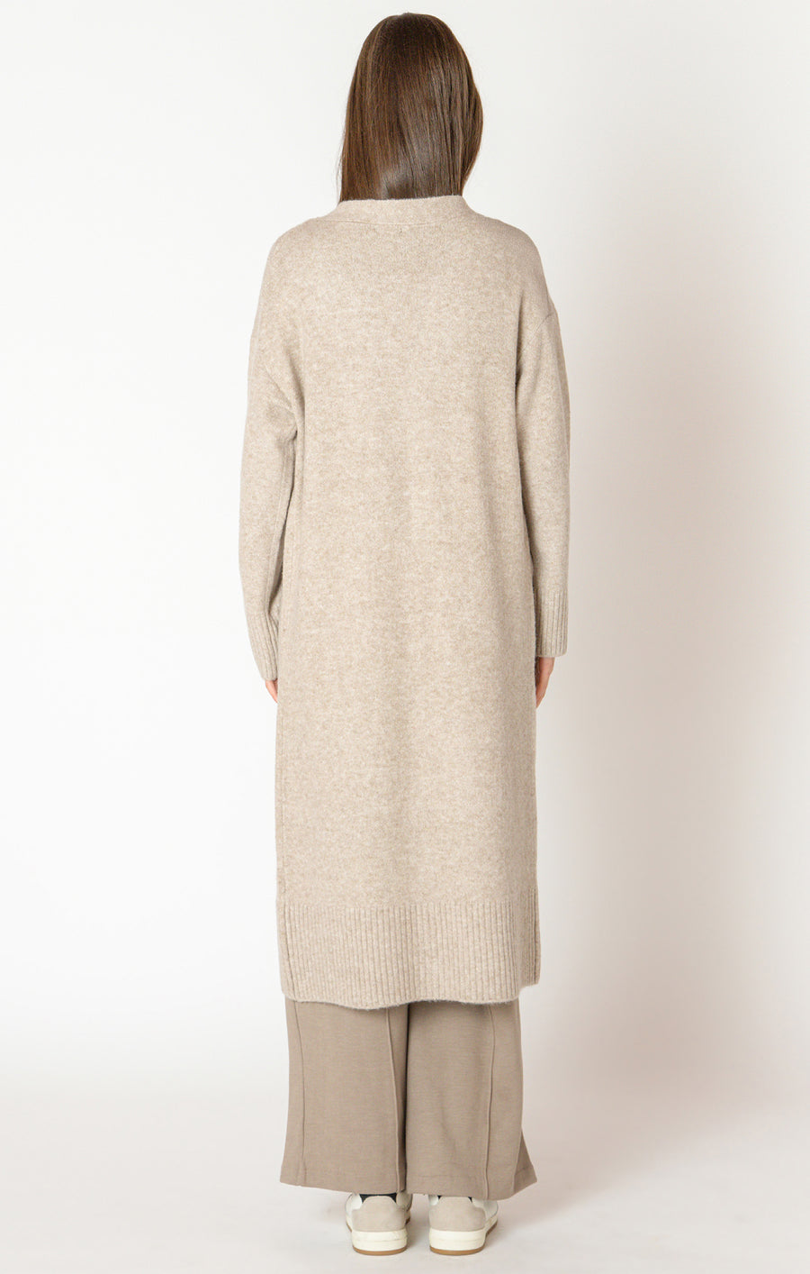 Ladies Longline Cardigan