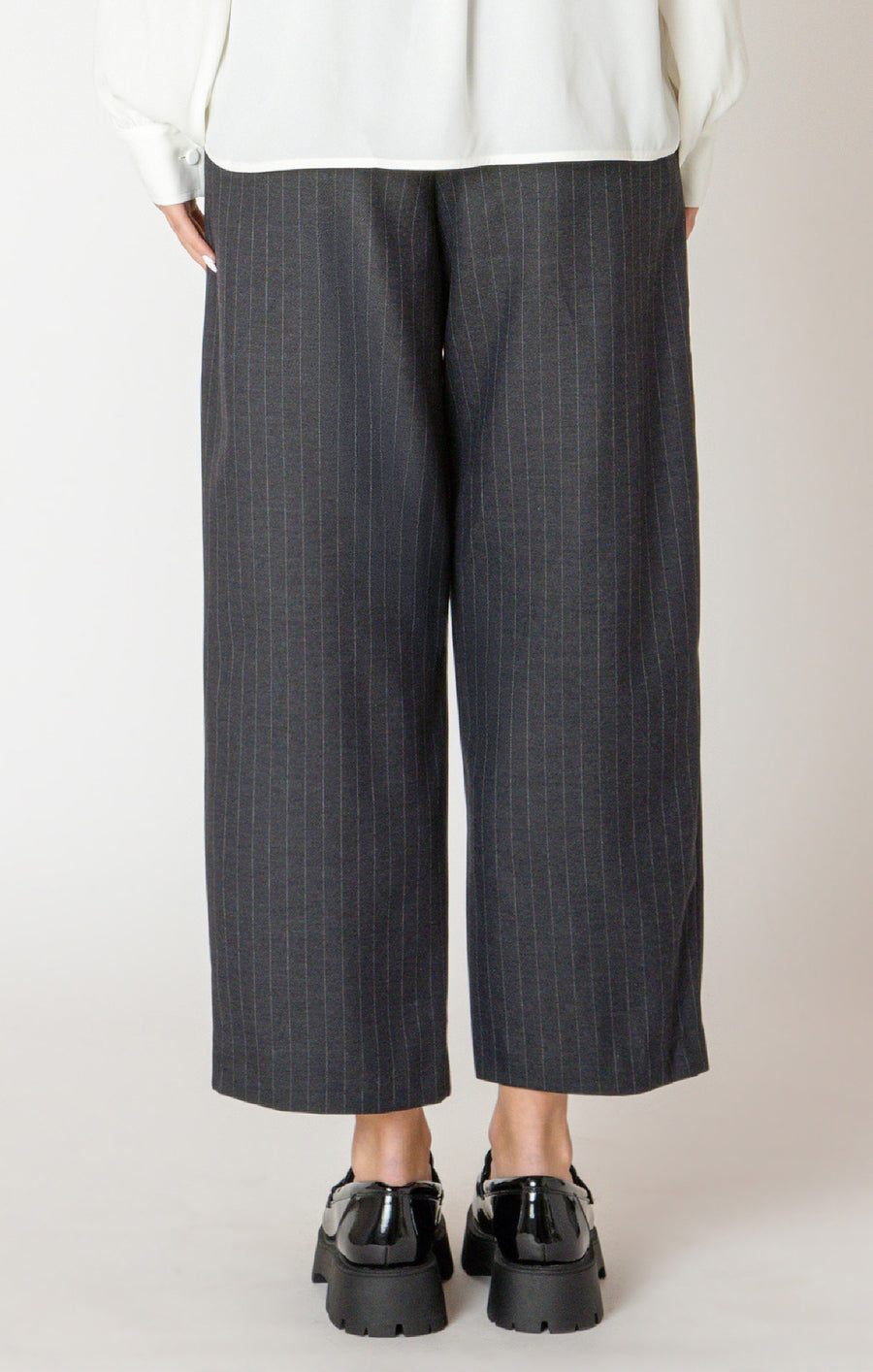 Ladies Button Hem Pant