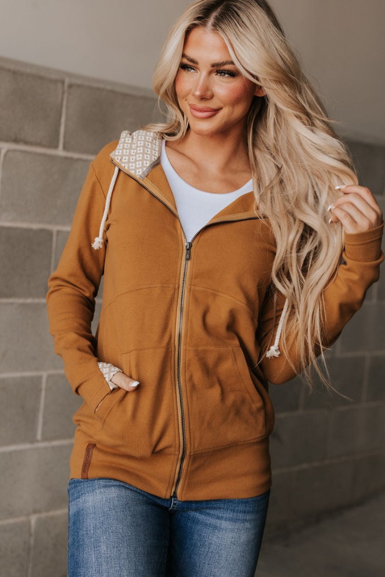 Ladies Full Zip Sweatshirt - Oh My Darlin