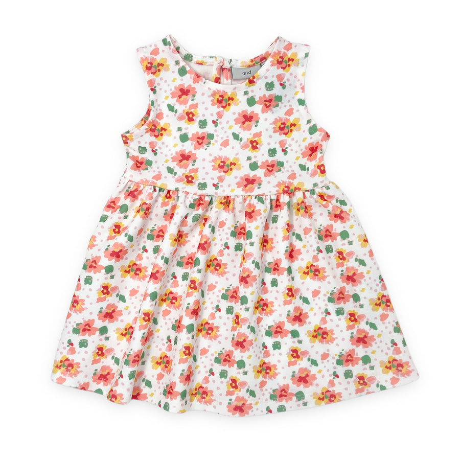 Infant Girls Dress - White