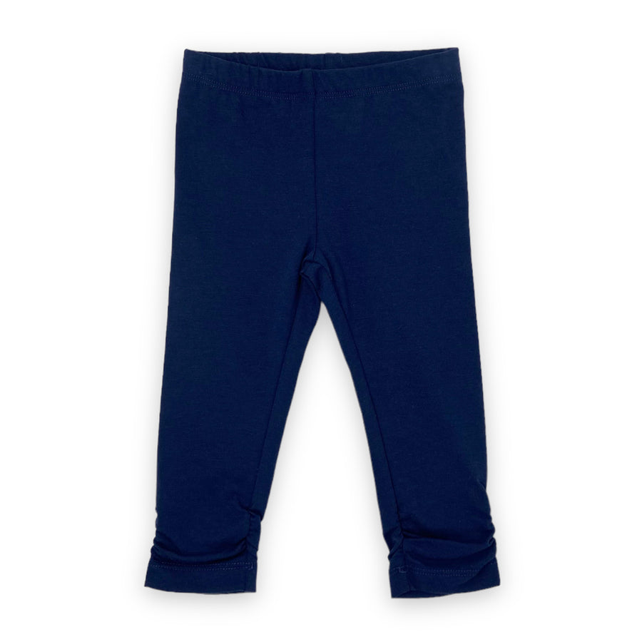 Girl's (2-7) Capri Legging - Navy