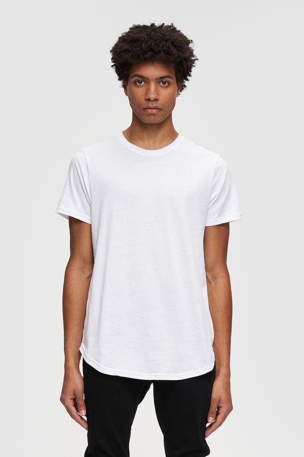 Men's Easy Scoop Tee - White