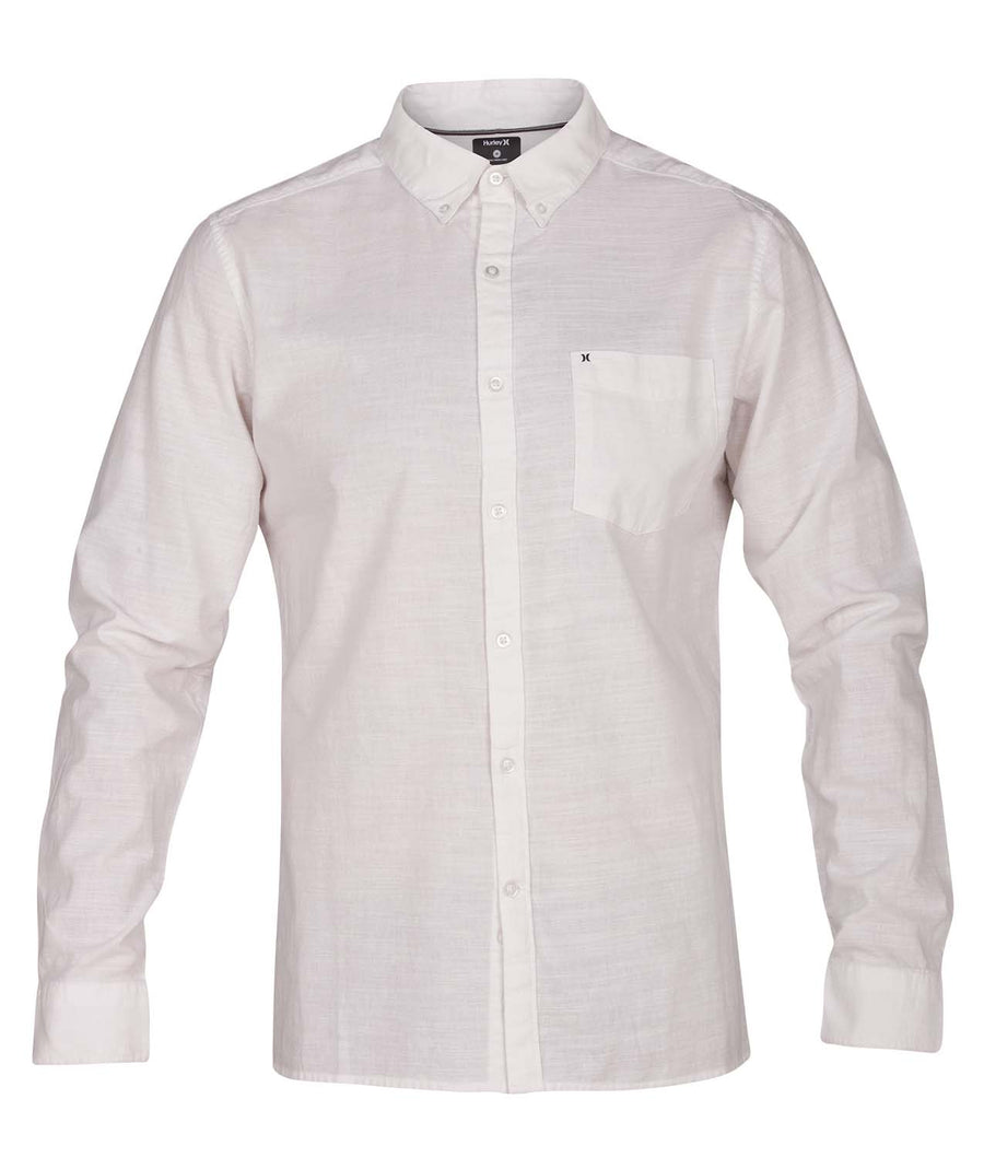 One & Only 2.0 Woven Long Sleeve Button Down