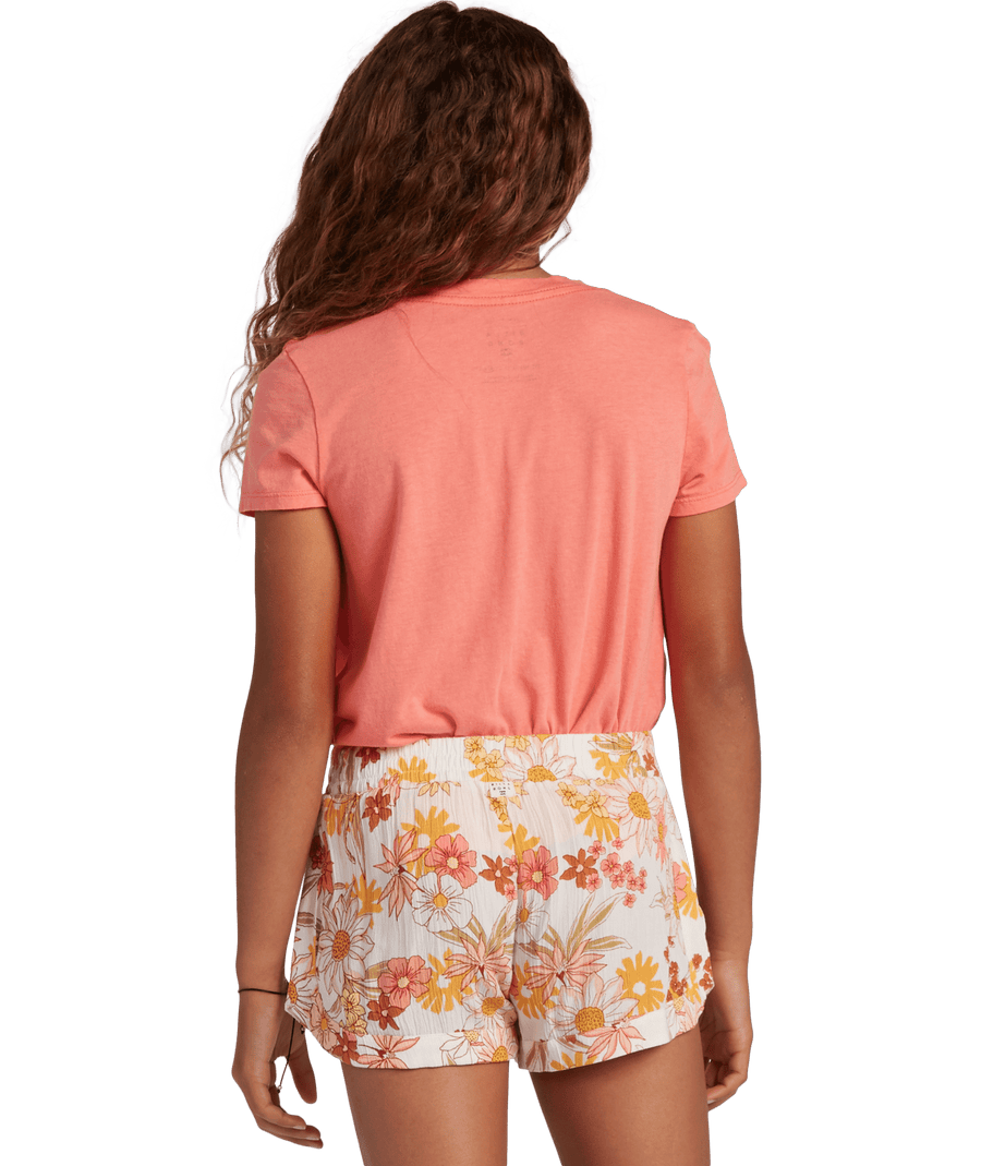 Girls orange shorts online