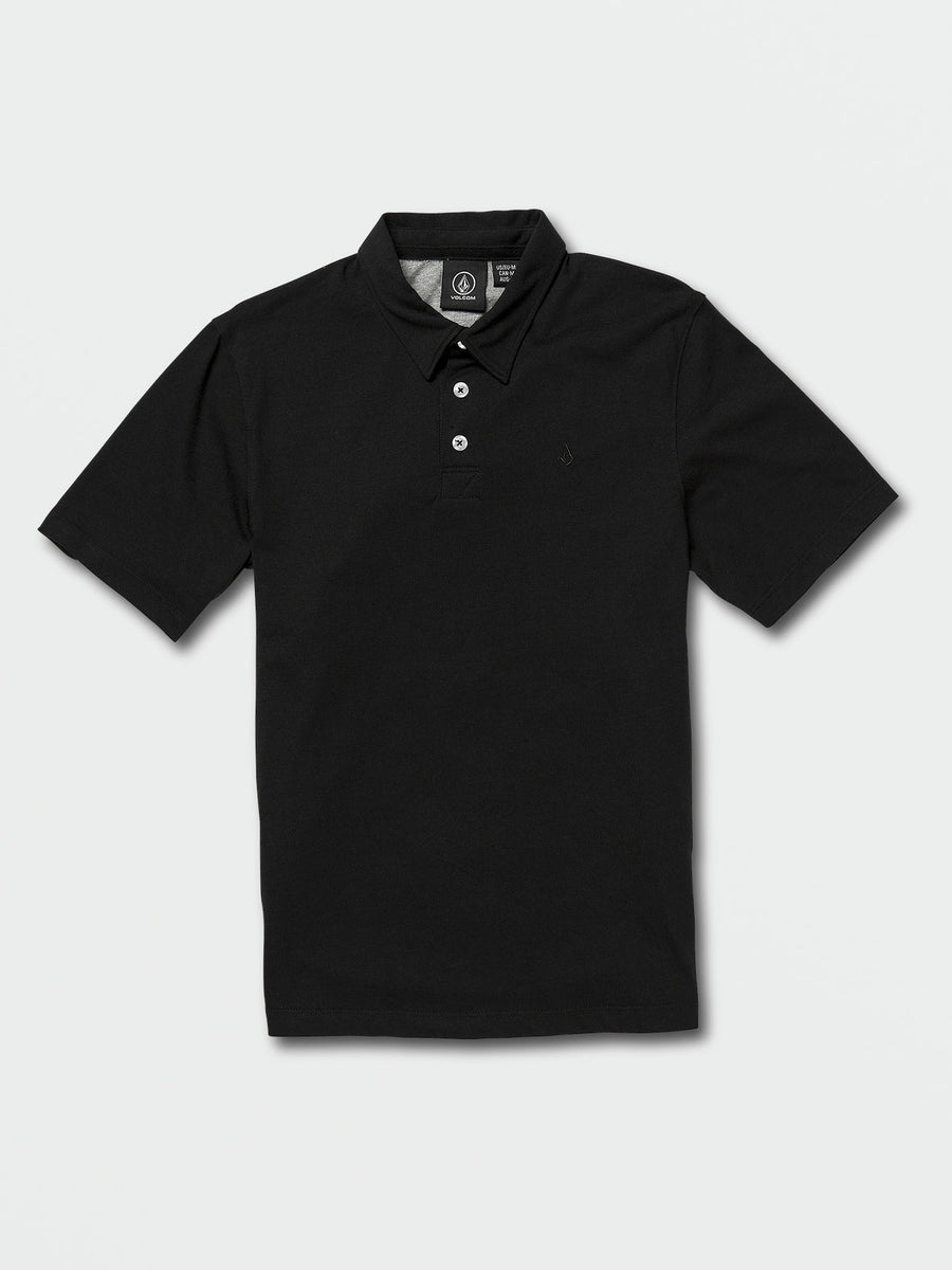 Boy's (10-16) Wowzer Polo T-Shirt - Black