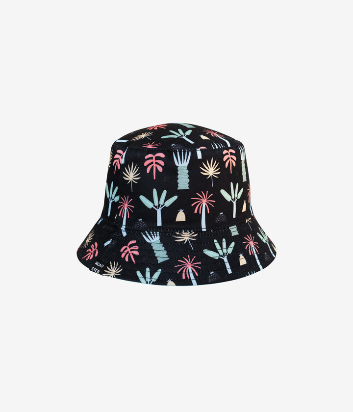 Kid's Jungle Fever Bucket Hat - Black