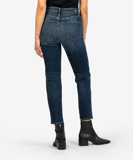 Ladies Elizabth High Rise Straight Jean