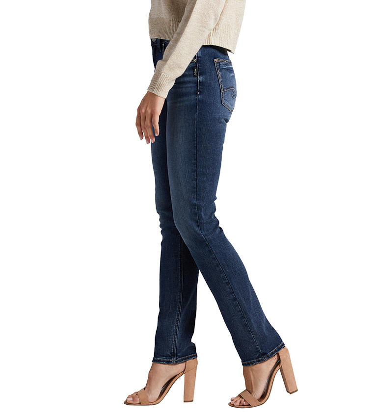 Ladies Avery High Rise Straight Leg Jean - 31