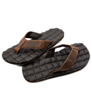 Mens Recliner Leather Sandals