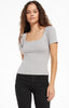 Lyla Rib Short Sleeve Top