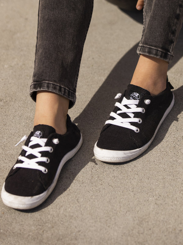 Ladies Bayshore Slip-On Shoes - Black
