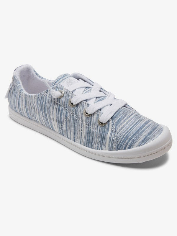Ladies Bayshore Slip-On Shoe - Blue Stripes