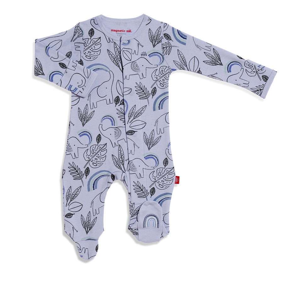 Infant Boy Ellie Go Lucky Magnetic Onesie