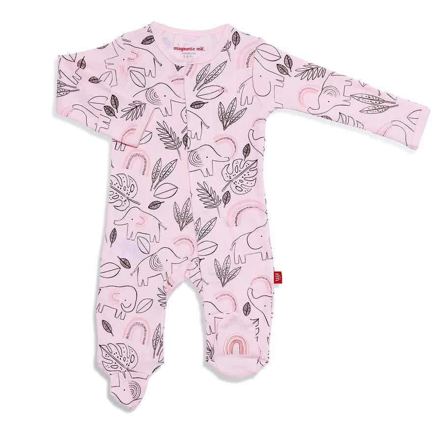 Infant Girl Ellie Go Lucky Magnetic Onesie