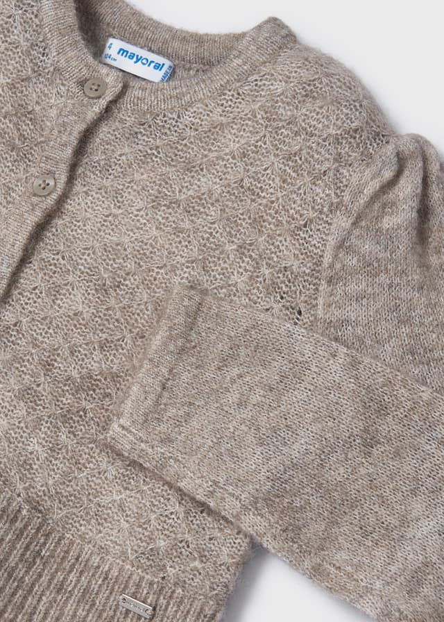 Girl's (2-9) Knitted Cardigan