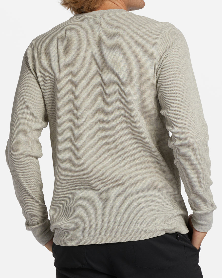 Men's Essential Thermal Top - Light Grey Heather