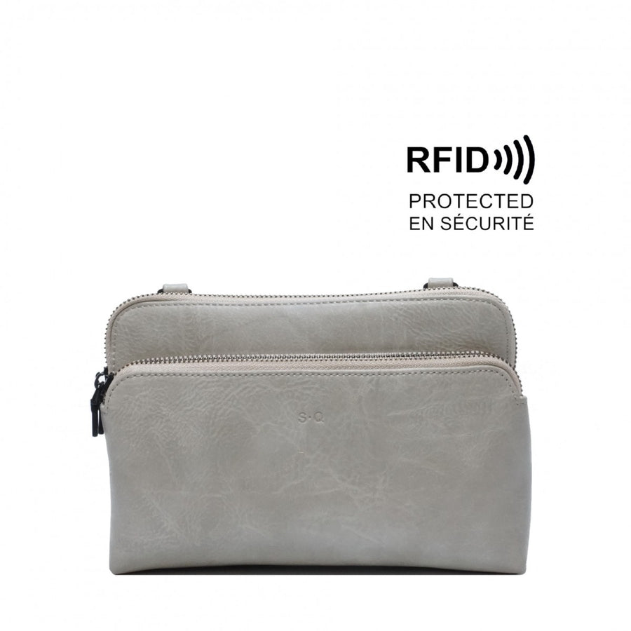 Nicole Belt Bag - Stone Grey