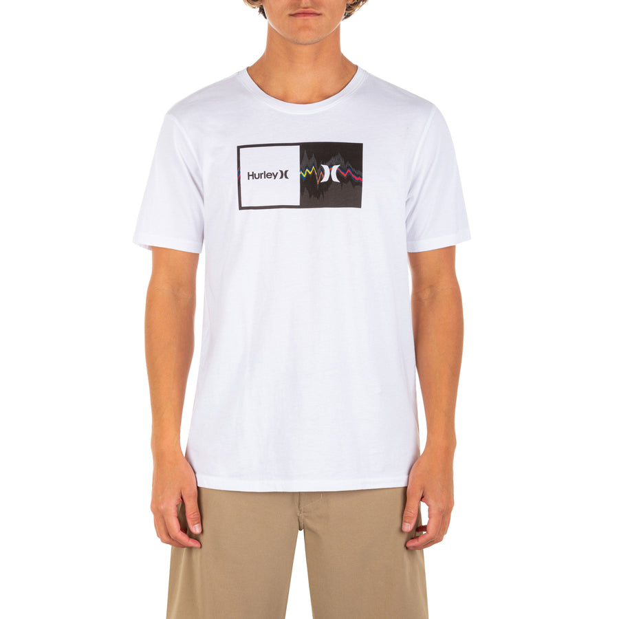 Men's Everyday Washed Double Up Glitch T-Shirt